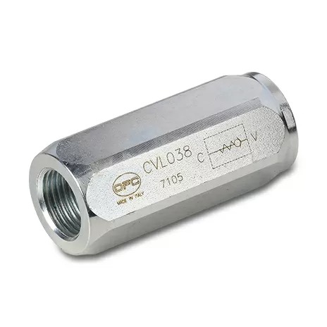 Клапан обратный CVL038 1/2 8 bar | Линейные клапаны